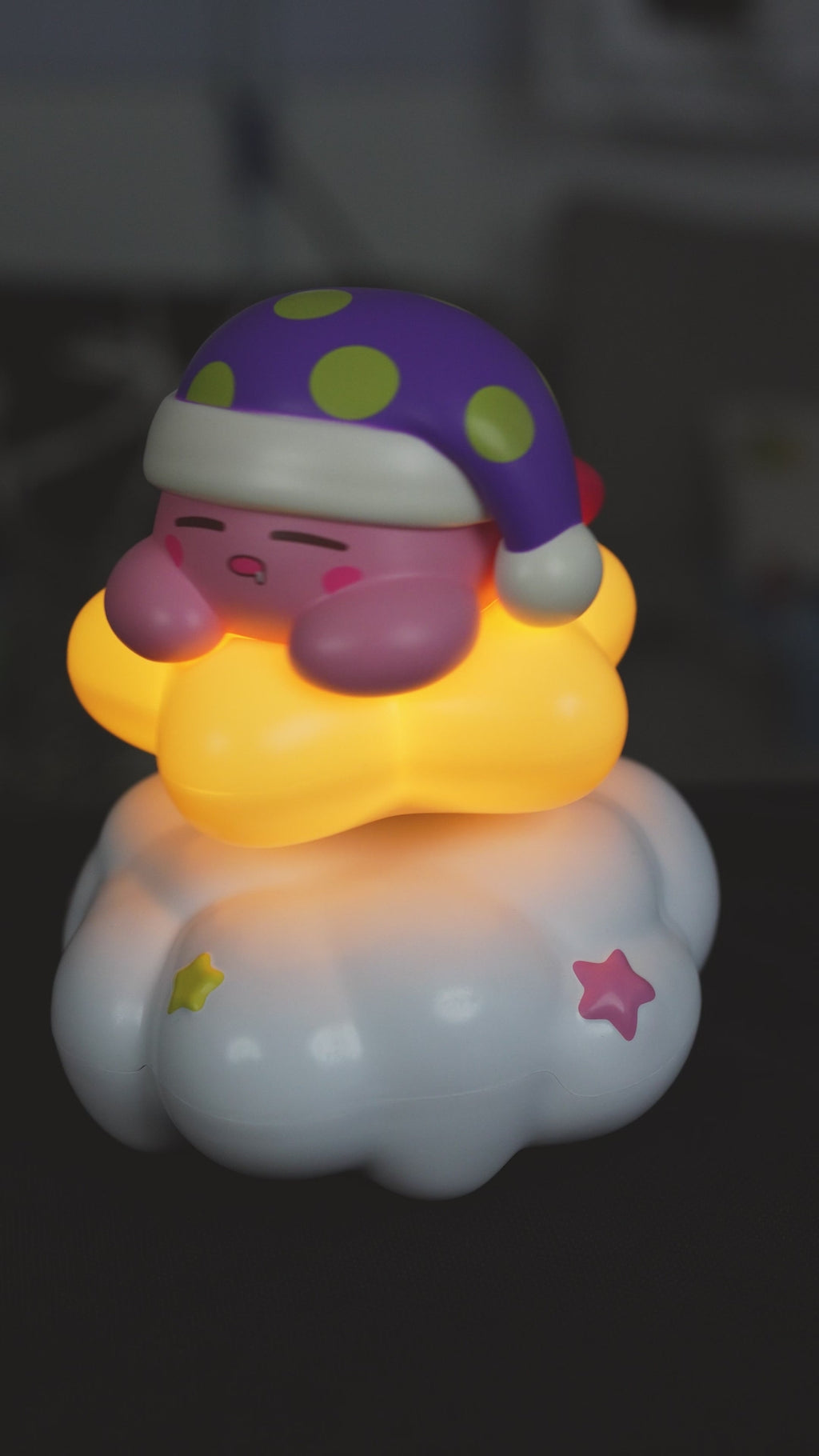 Floating magnetic light-up toy