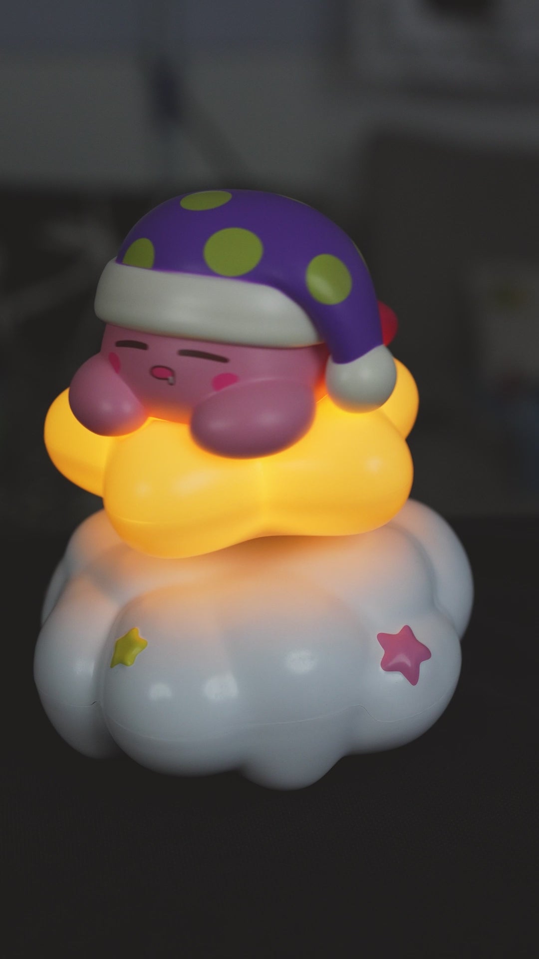 Floating magnetic light-up toy